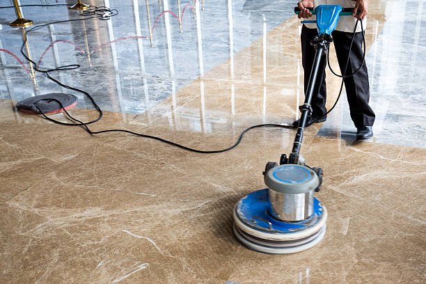 Mosaic Floor Polishing